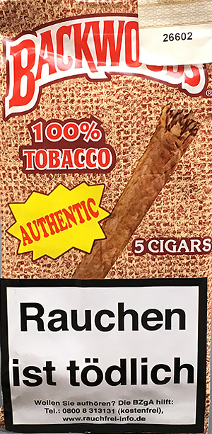 Backwoods Zigarillos Tabak AUTHENTIC für Bluntz