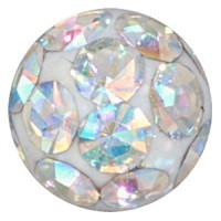 Epoxy Covered Crystal Ball 1,2 x 03 mm