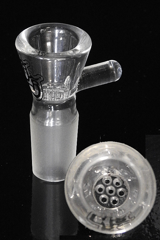 Siebloses Köpfchen - 18,8mm - 5mm dick [YX-200-19] für Glasbong Wasserpfeife Hookah Pipe Blubber