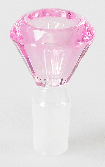Diamantkopf - PINK LADY - 18,8mm für Glasbong Wasserpfeife Hookah Pipe Blubber