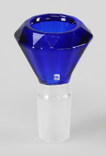 * 18,8er Siebkopf BLUE MASTER Diamantkopf Glasbong Wasserpfeife Hookah Pipe Blubber
