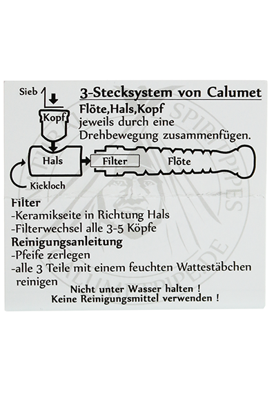 * alumet "Mini Rocket" Purpfeife aus Buchenholz - REAL, MADE in GERMANY -