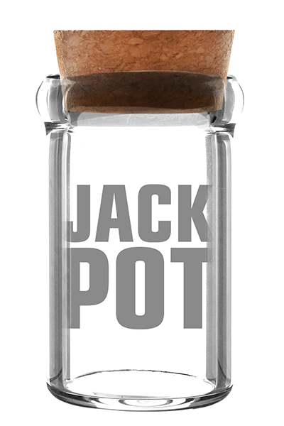 * JACKPOT - Weedjar Glasbehälter