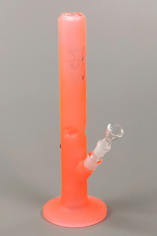 Ruby Ice - 7mm - 40cm Glasbong Wasserpfeife Hookah Pipe Blubber