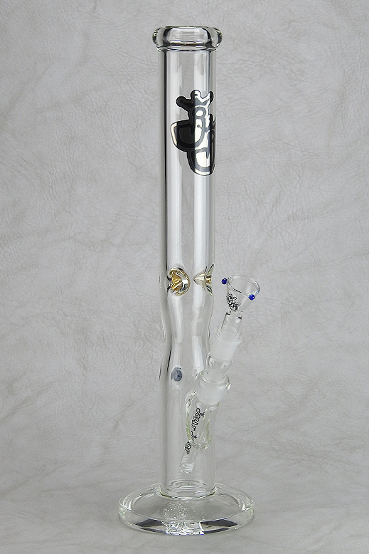 Cyanit - 7mm - 45cm Glasbong Wasserpfeife Hookah Pipe Blubber