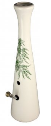 * Keramik HOLLANDBONG Cannabiss 39cm Wasserpfeife Hookah Pipe Blubber