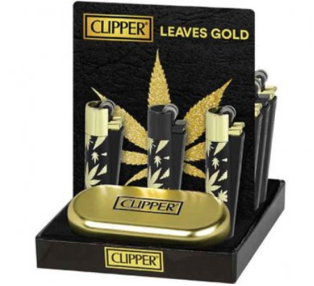 Clipper Metal-LEAVES GOLD