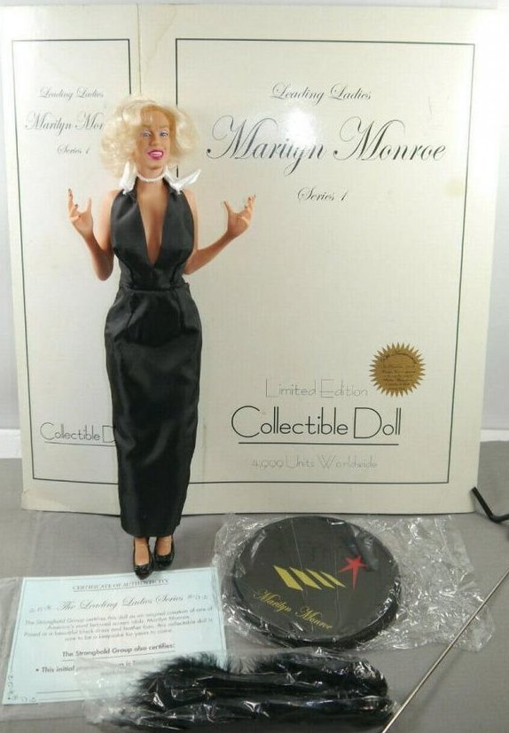 * PLAYBOY 50TH ANNIVERSARY MARILYN MONROE LEADING LADIES 16" DOLL STRONGHOLD 2003