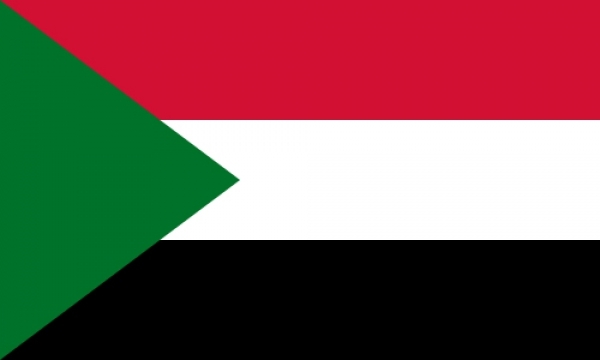 * Nationalflagge Sudan Fahne Länderfahnen EUropa National International BUNDesland