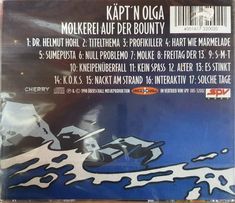 Käpt'n Olga ‎– Molkerei Auf Der Bounty Original CD Neu! schon jetzt selten
