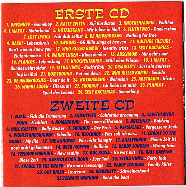 Various ‎– Vitaminepillen #5 "Last Pogo" Original CD Neu! schon jetzt selten