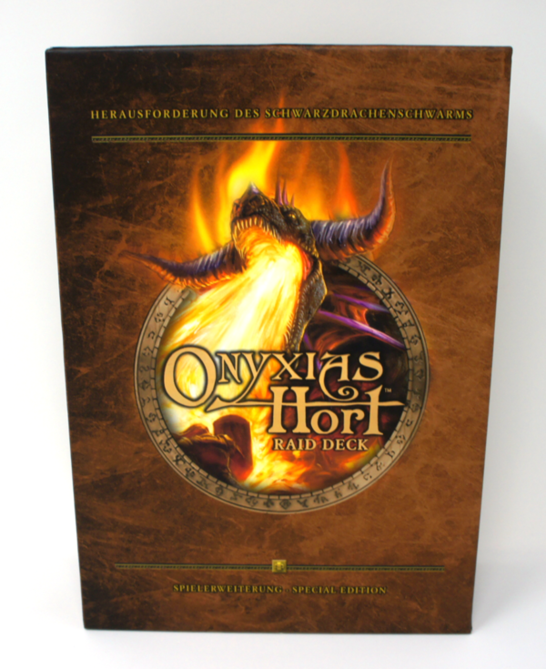 * World Of Warcraft - Onyxias Hort Raid Deck - Spielerweiterung Special Edition Deutsch WOW