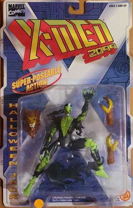 X-Men 2099 Halloween Jack ACTIONFIGUR TOY BIZ MARVEL X-MEN 2099