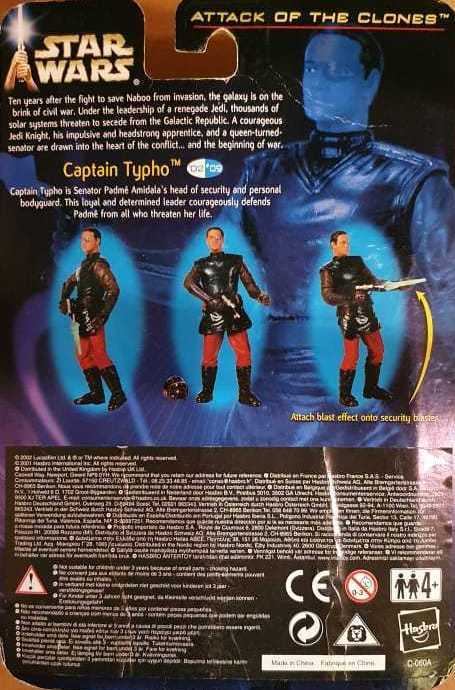 * Captain Typho - STAR WARS A NEW HOPE ACTIONFIGUR HASBRO