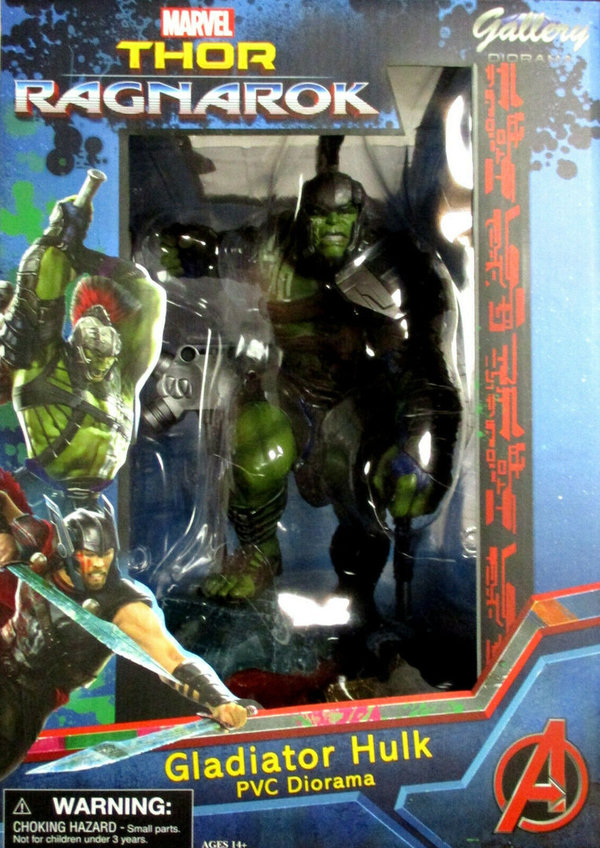 THOR RAGNAROK Gladiator Hulk - Diorama - Diamond Select / Marvel Gallery Actionfigur