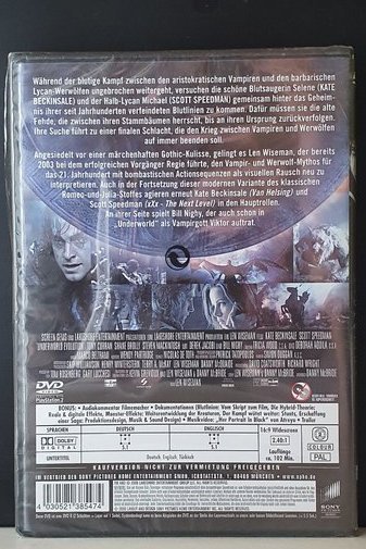 * Underworld Revolution FSK 18 DVD Film