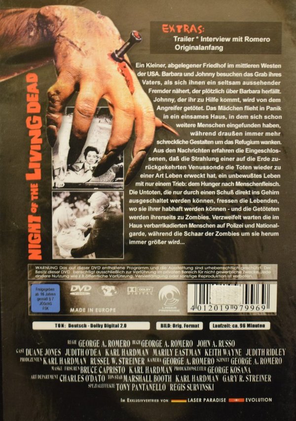 * Night of the Living Dead FSK 18 DVD
