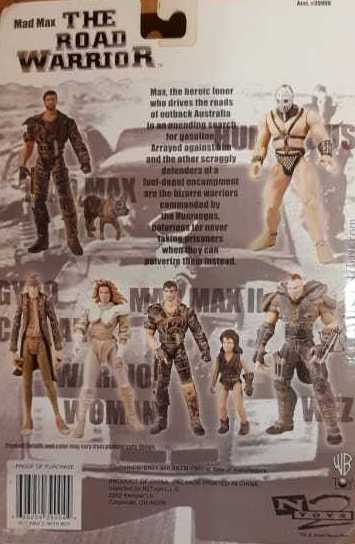 * The Road Warrior Mad Max II SET Actionfigur 4 Figuren Mad Max2 & Junge, Woman (Tina Turner), WEZ