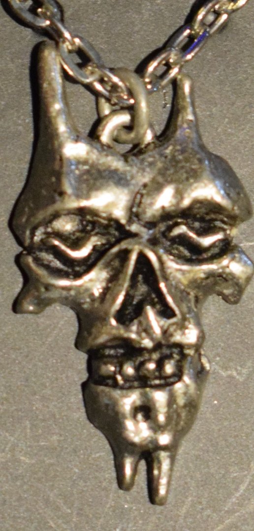Misfits Logo Schädel Kopf Kettenanhänger