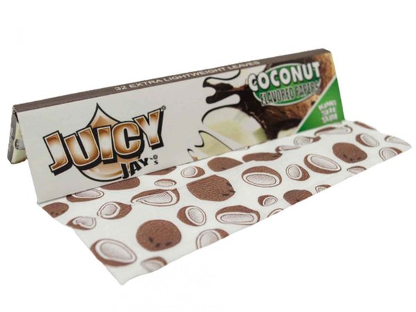 * Juicy Jay´s Coconut Fruchtblättchen Kokosnuss King Size