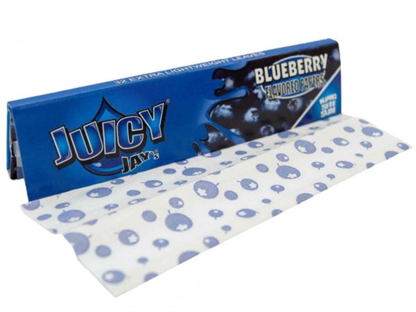* Juicy Jay´s Blueberry Fruchtblättchen Blaubeere King Size