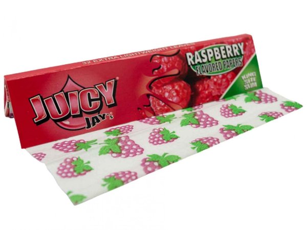 * Juicy Jay´s Raspberry Fruchtblättchen Himbeere King Size