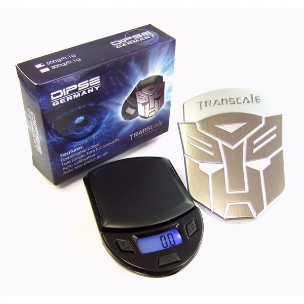 * Dipse TranScale Digitale Taschenwaage 500/0,1 Transformers Autobot Emblem - Design